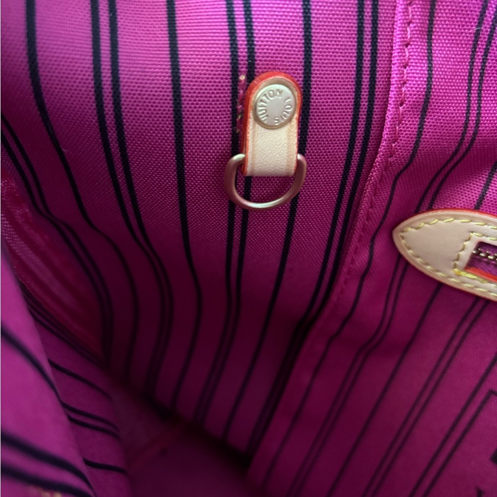 Designer Inspired brown Monogram coated canvas Tote - Brown with Tan Trim - Picture 11 of 16